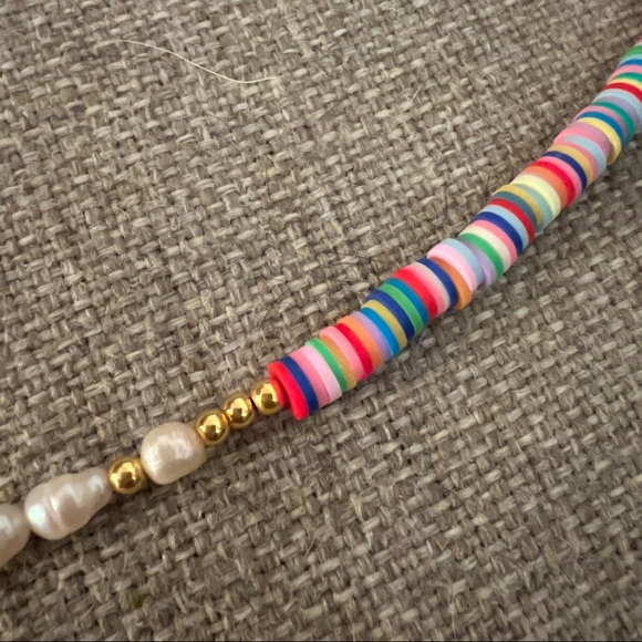 San Judas Rosary Gold Necklace Pearl Trendy Saint Jude - Picture 4 of 5